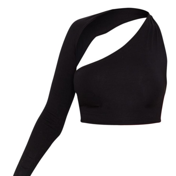 One shoulder asymmetric shirt - Picture 3 of 3